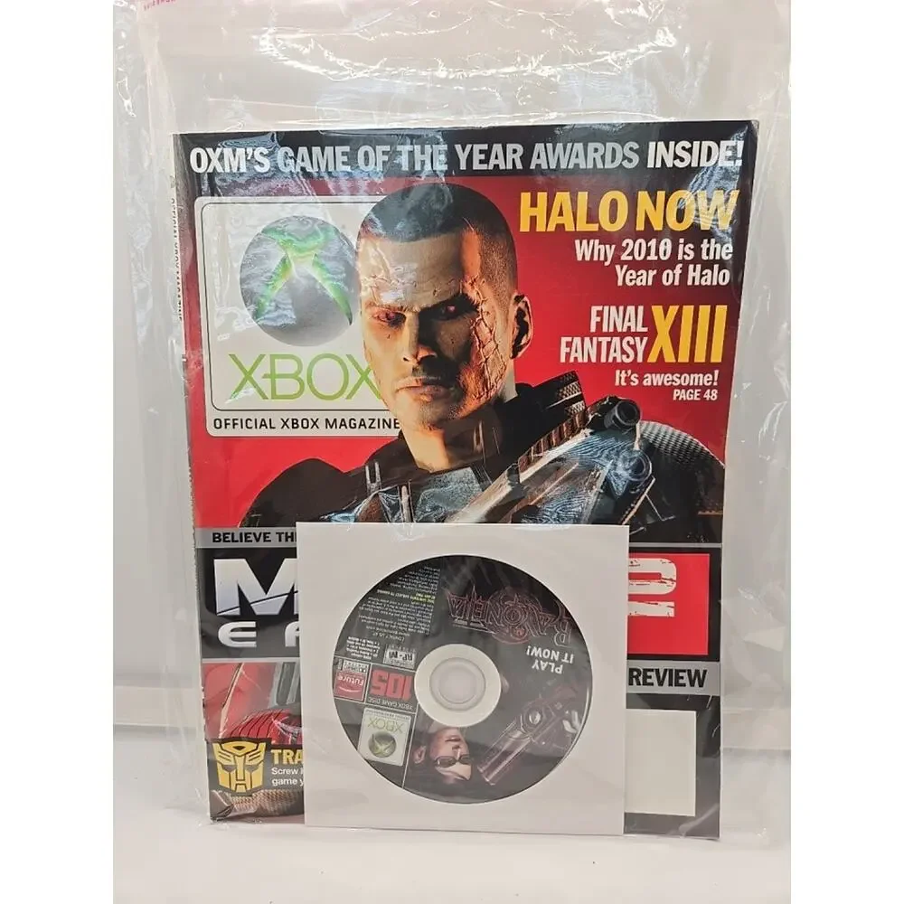 Official XBox Magazine & Demo CD ~ Capcom ~ MASS 2 EFFECT Feb. 2010 -